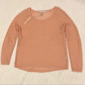 Salmon Knit Sweater